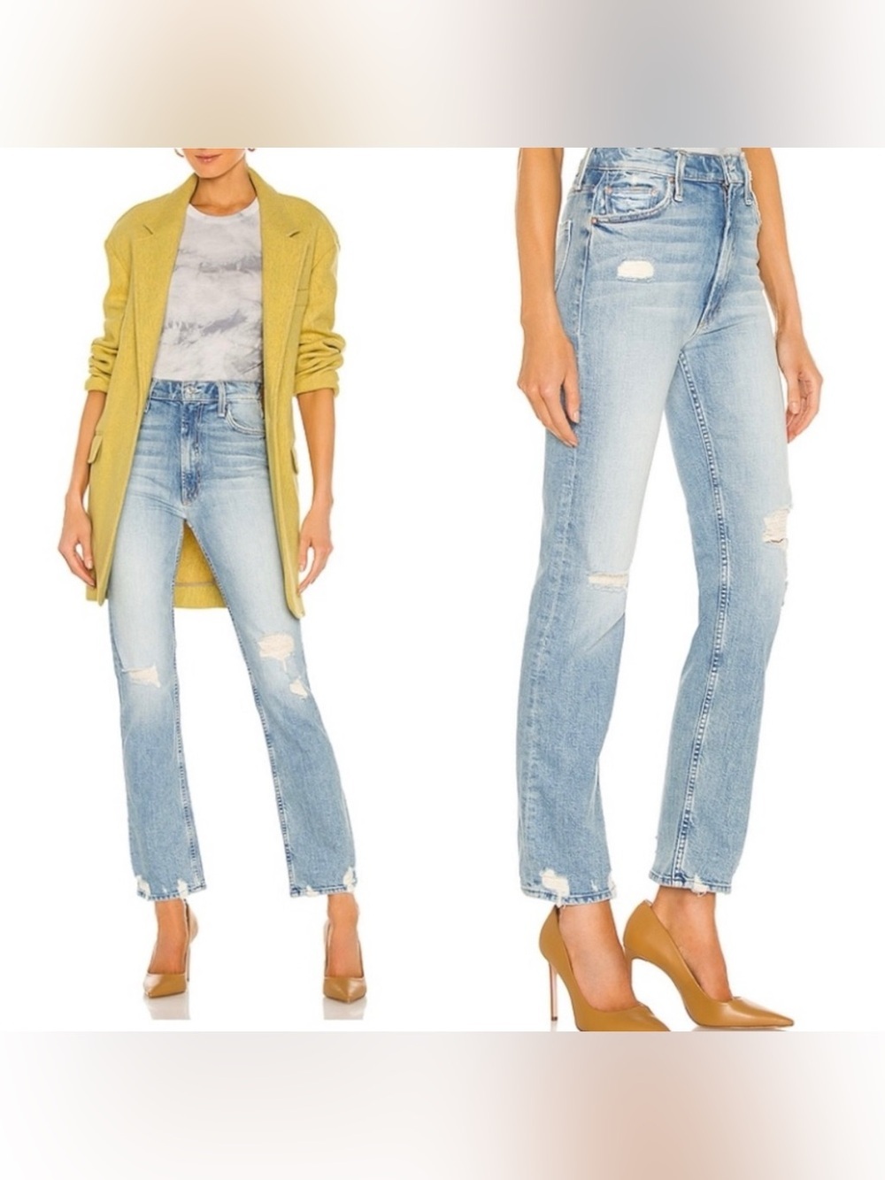 MOTHER SUPERIOR High Waisted Rider Skimp in The Confession Jeans Size 24